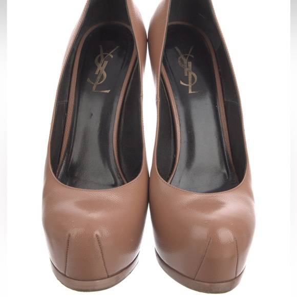 Yves Saint Laurent | Shoes | Ysl Nude Platform Heels | Poshmark